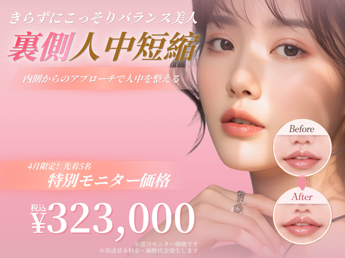 裏側人中短縮キャンペーン