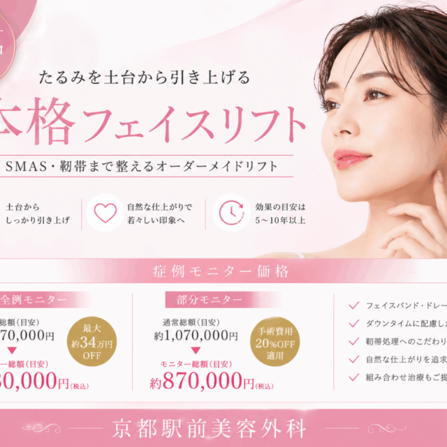 フェイスリフトキャンペーン