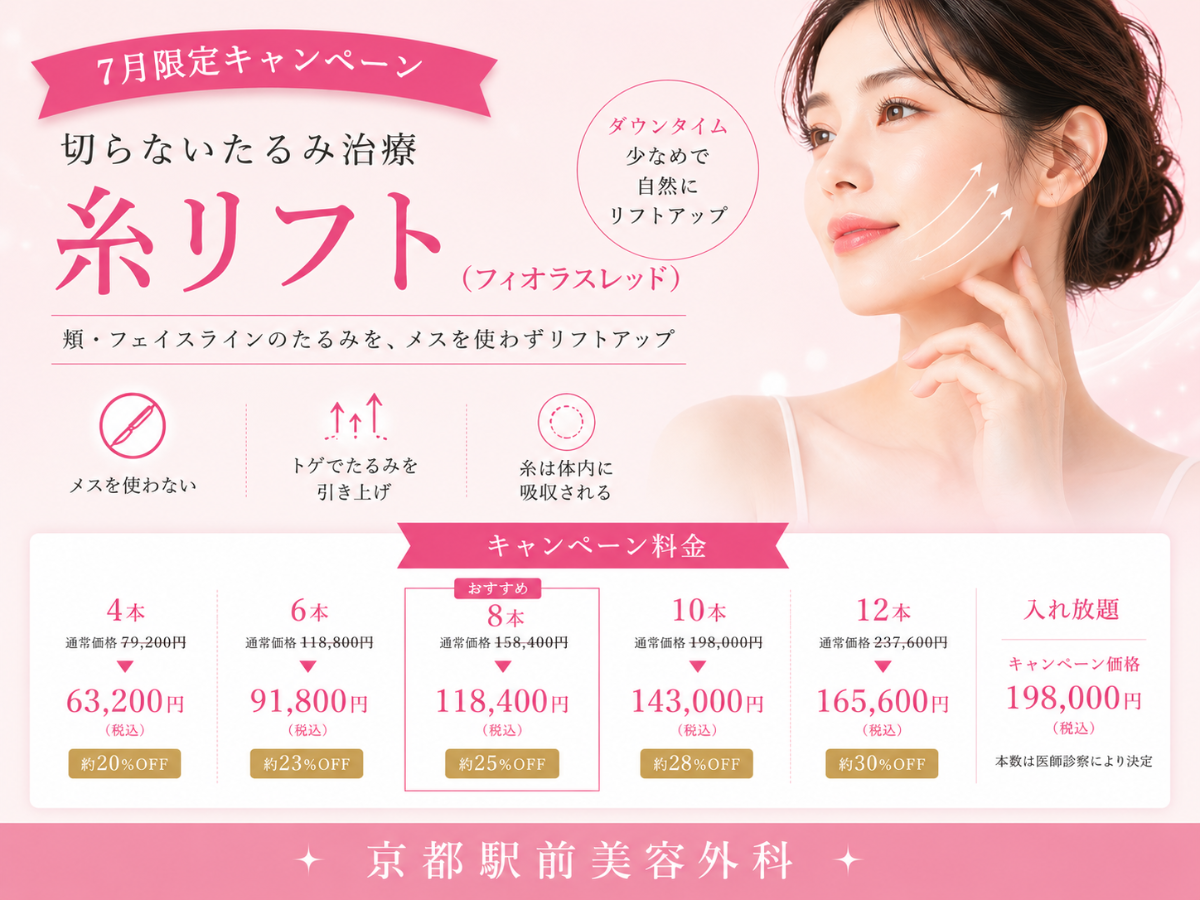 糸リフトキャンペーン
